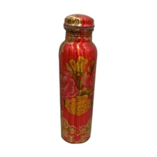 Color Printed Copper Water Bottle