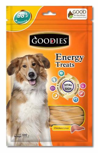Easily Digestible Goodies Energy Treat (Liver) 500g For Dogs