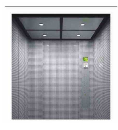 Electric Stainless Steel Elevator Cabin