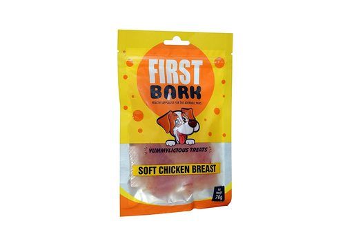 Pet Food First Bark Jerky (Soft Chicken Breast) For Dogs