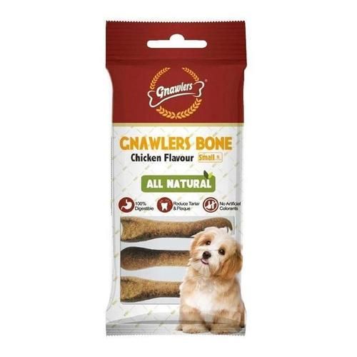 Gnawlers Chicken Bone 3 Inch 6 In 1 (90g) For Dogs