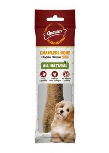 Gnawlers Chicken Bone 5 Inch (108G), Helps In Reducing Tartar And Plaque Application: Dog