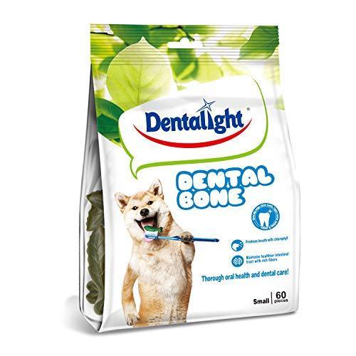 Gnawlers Dental Veg Bone Dog 60 Piece, Helps Clean Teeth With Chlorophyll