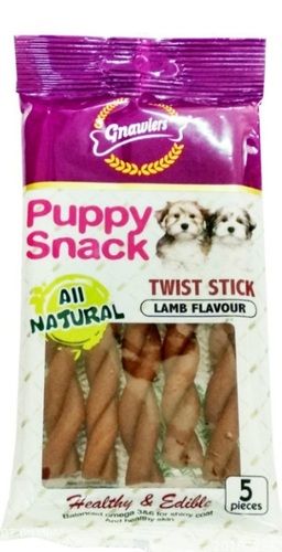 Gnawlers Lamb Flavour Twist Stick Puppy Snack Application: Dog