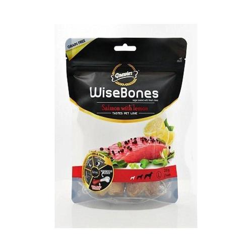 Gnawlers Wisebones Large (Salmon With Lemon) 2 Pcs