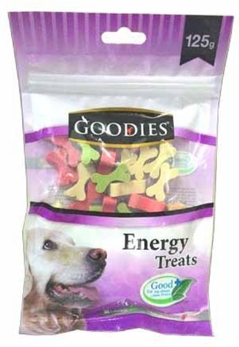 Goodies Energy Treat (Cut Bone) 125g, Rich In Quality Protein And Amino Acids