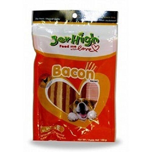 Jerhigh Bacon Stix Dog Treats, Made Wtith Real Chicken Meat