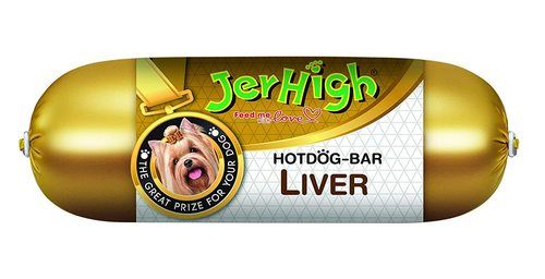 Jerhigh Hot Dog Bar (Liver) For All Breeds Dogs