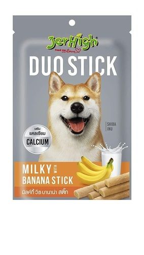 Pet Food Jerhigh Milky Banana Stick For All Breed Dogs