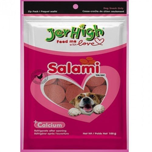 Jerhigh Salami Stix Dog Treats, With Nutritional Benefits For Your Dogs Well Being