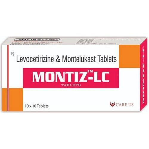 Levocetirizine And Montelukast Antihistamine Tablets General Medicines