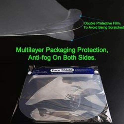 Non Disposable Unisex Multilayer Face Shield
