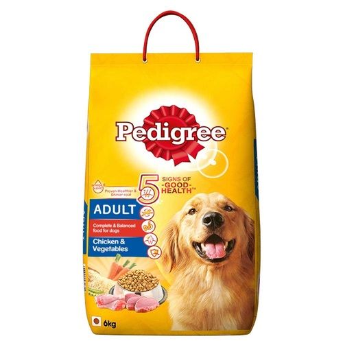 Pedigree Adult Chicken And Veg 3kg, Supports Gum Health