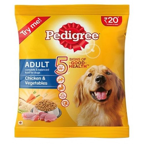 Pedigree Adult Chicken And Veg 90gm, Supports Gum Health