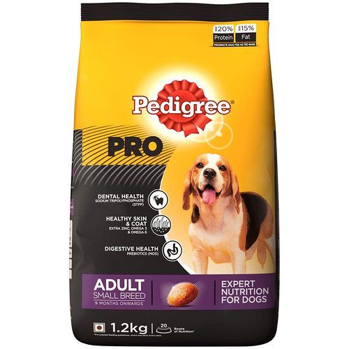Pedigree Adult Small Breed 1.2 Kg, Help Promote Digestive Health In Adult Dogs