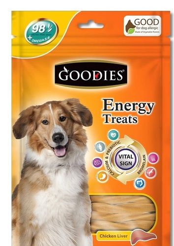 Rice Protein Based Goodies Energy Treat (Liver) 125G Application: Dog