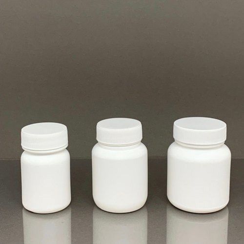30 CC White Plastic Pharma Medicine Packing Bottle