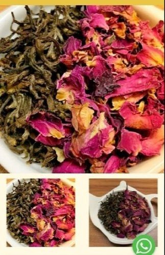 100% Natural Herbal Organic Rose Green Tea 500 Gm