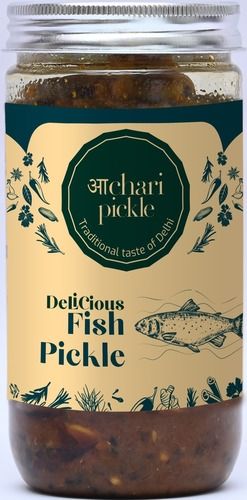 Authentic North Style Fish Pickle New 400Gm Pack Ingredients: Fish(Singhara)