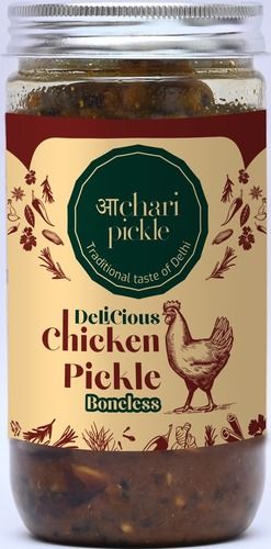 Delicious Chicken Pickle Boneless 400gm Pack