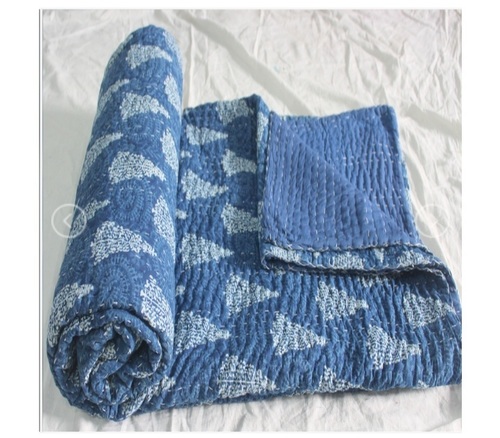 फैंसी और अल्ट्रा सॉफ्ट कांथा बेड क्विल्ट साइज़: फुल