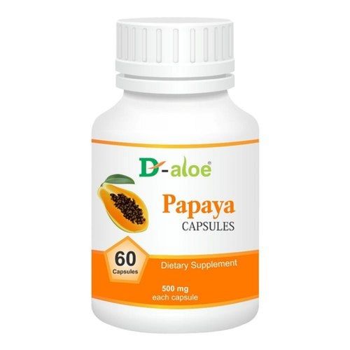 Herbal Papaya Papita Extract 500 Mg Capsules Age Group: For Adults