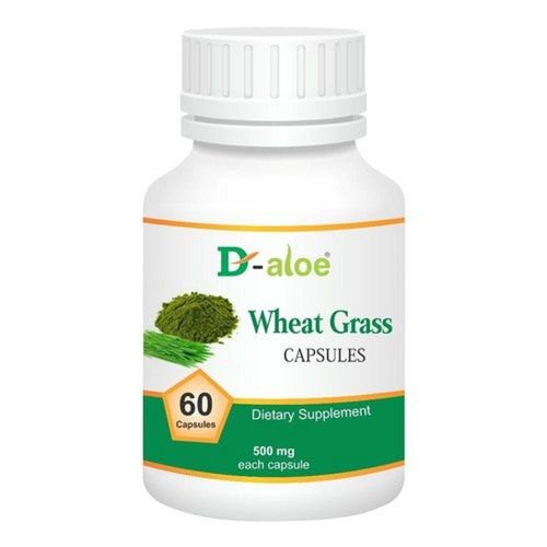 Herbal Wheatgrass 500 MG Detoxifier Capsule