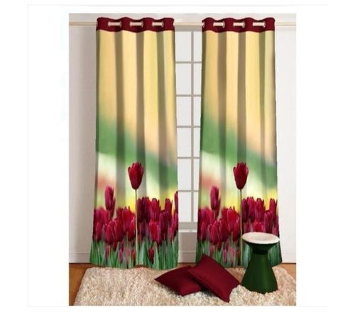 Various Polyester Printed Fancy Curtain For Window