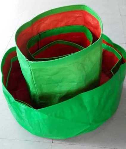 Green and Orange Round Grow Bag