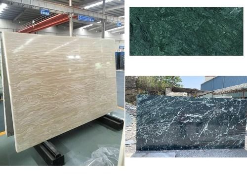 Polished Rectangular Marbles Slabs For Kitchen Top And Staircase