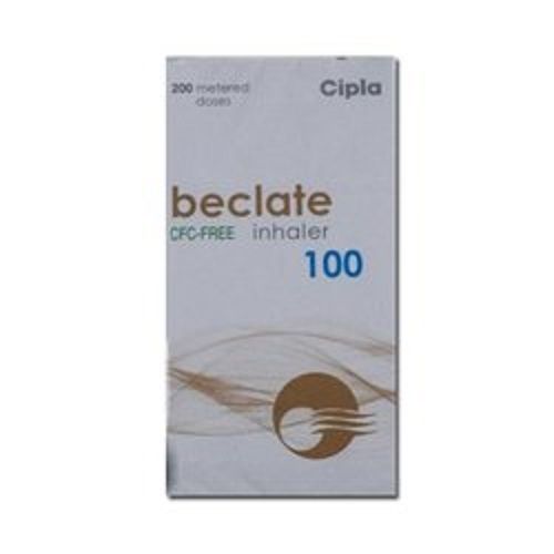 Reusable Beclate 100 Inhaler Use: Asthma