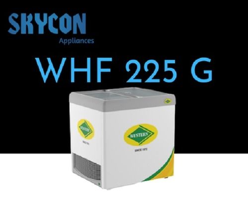 Whf225g 2 टॉप ग्लास डोर डीप फ्रीजर 400ltr