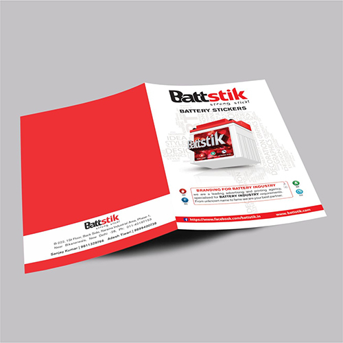 Brochure Designing Services By BATTSTIK
