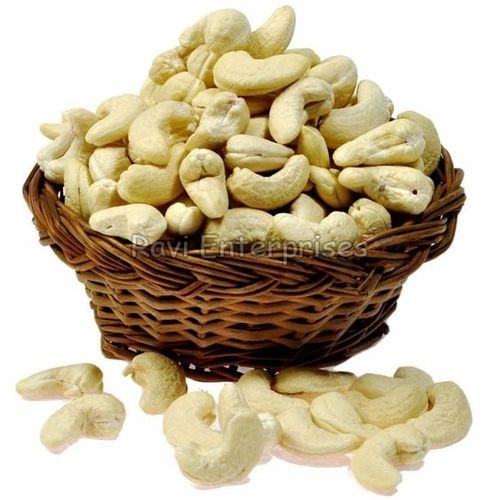 Crunchy And Delicious Dried Organic Light White Cashew Nuts