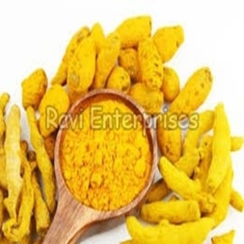 Healthy Organic Natural Dried Yellow Turmeric Powder Packed in Plastic Bag
