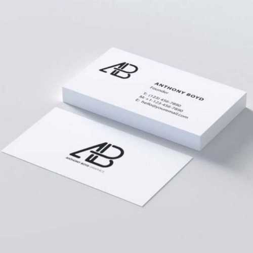 Eco Friendly Multi Color Visiting Card