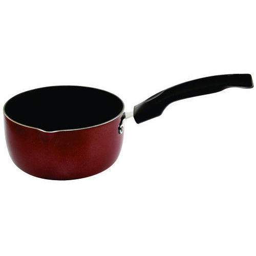 Red And Black Non Stick Sauce Pan