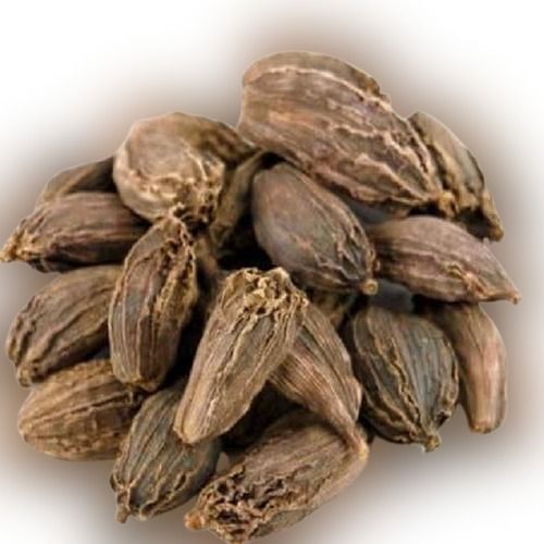 Solid Strong Aroma And Complex Pure Rich Taste Big Size A Grade Black Big Cardamom