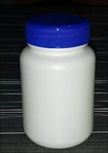 White 100 Grams Tablet Biochemical Bottle