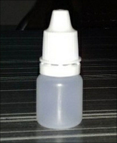 White 5Ml Plastic Sealed Liquid Bottle