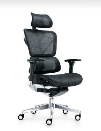 High Back Ergonomic Nylon Chair (Black)