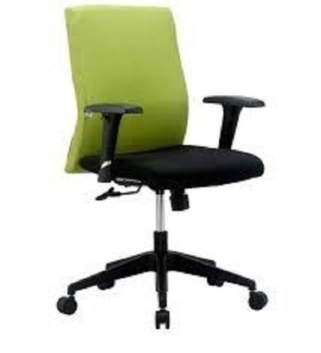 Medium Back Executive Chair (Light Green And Black)