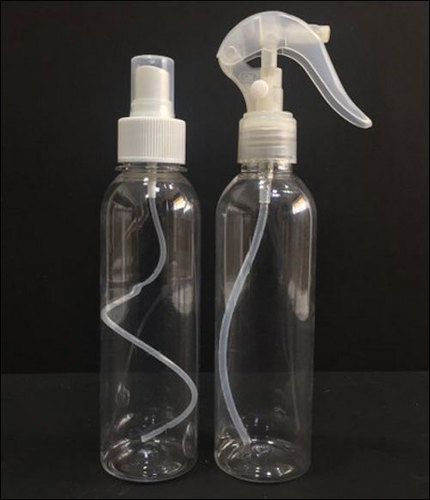 Transparent Plastic Spray Pump Hand Sanitizer Bottle