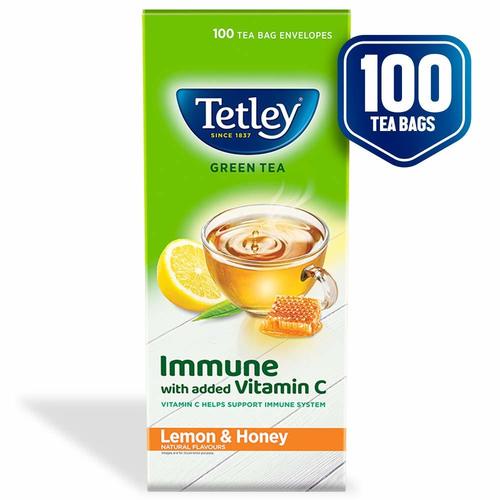 Tetley Green Tea Bags 100s Lemon And Honey