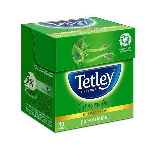 Tetley Green Tea Bags 10s Reg (1.3gm)