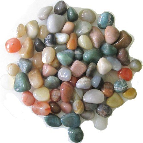 Tumbled Stones With Natural Colors Tile