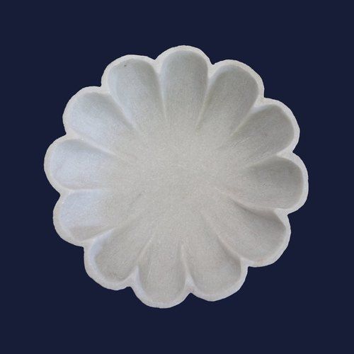 White Decorative Marble Bowl