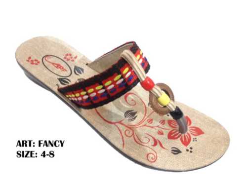 Any Color Flower Design Ladies Fancy Sandal