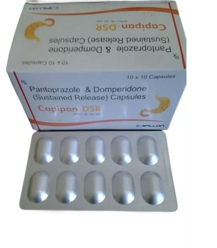 Pantoprazole And Domperidone Capsules - Properly Packed, Timely Delivered with Long Shelf Life | Highly Effective, Dosage As Prescribed by Physician