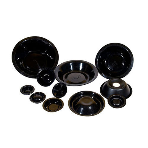 Machine Parts Round Black Rock Breaker Diaphragm